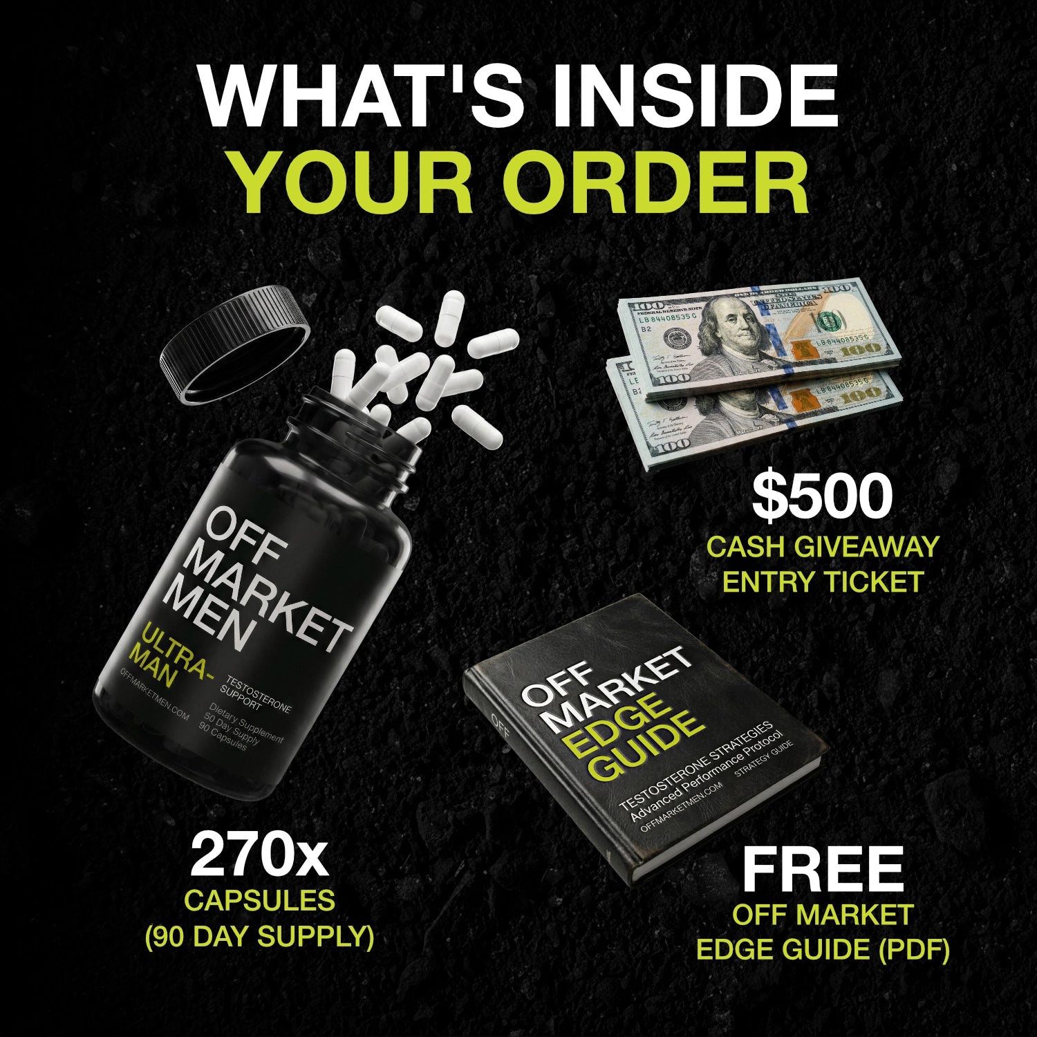 What's inside your Ultra-Man order